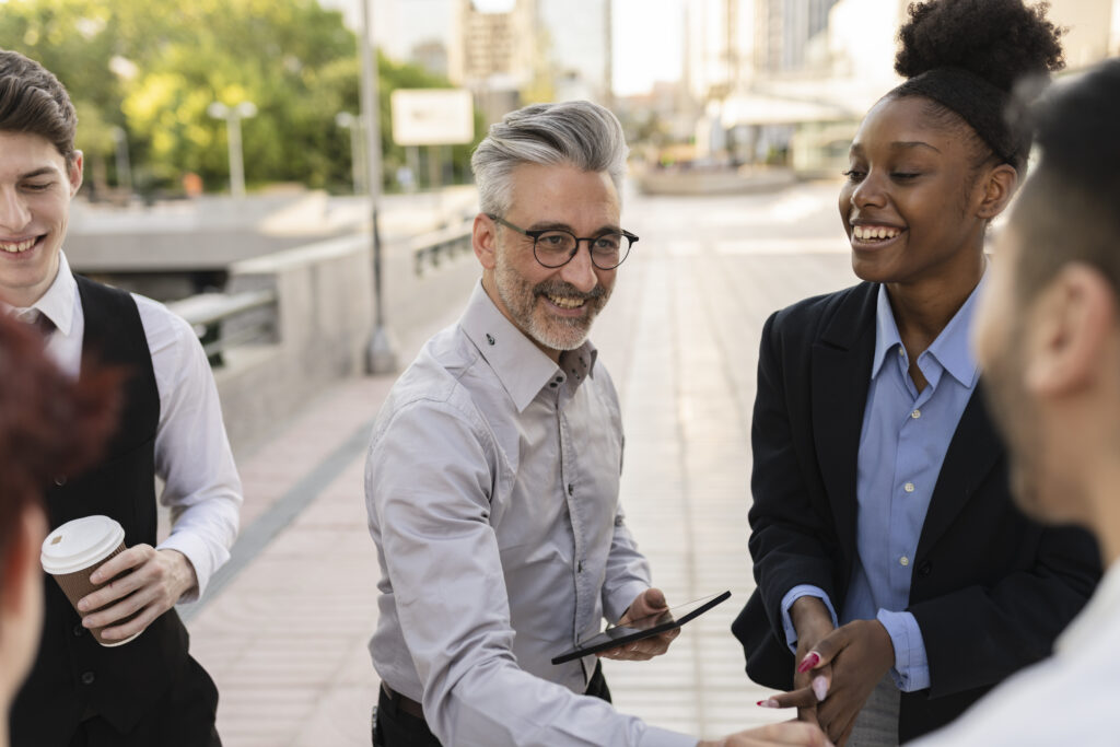 A professional making a customer acquisition strategy simpler for everyone